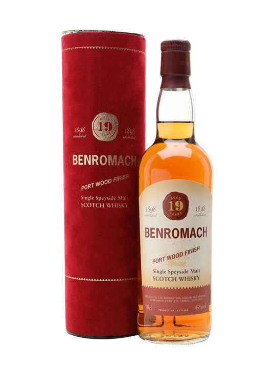 Benromach 19 Year Old / Port Wood Speyside Single Malt Scotch Whisky - Single Malt Review