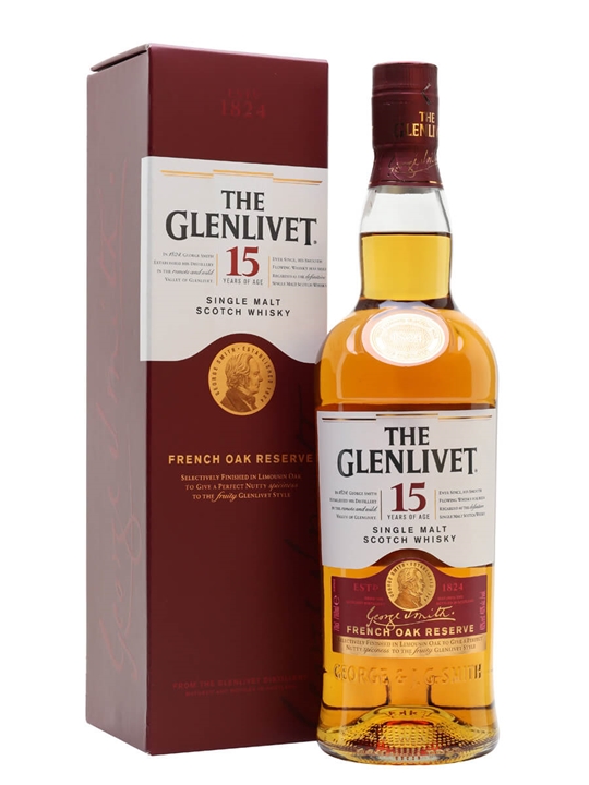 Glenlivet 15 Year Old / French Oak Reserve Speyside Whisky - Speyside Review