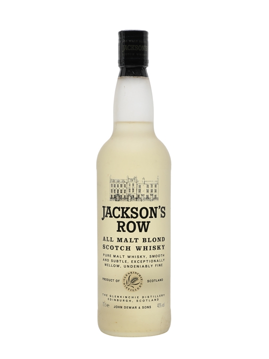 Jackson's Row (Glenkinchie) Lowland Single Malt Scotch Whisky - Single Malt Review