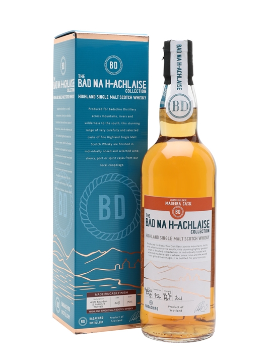 Badachro Bad na h-Achlaise Single Malt / Madeira Cask Highland Whisky - Single Malt Review
