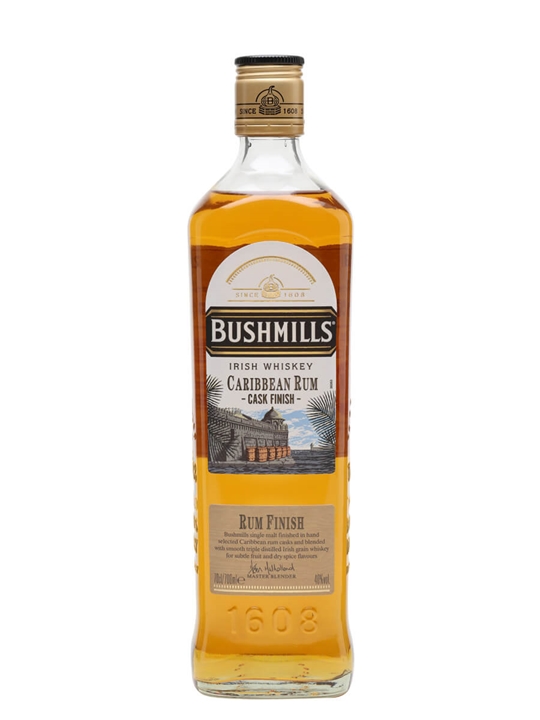 Bushmills Caribbean Rum Cask Finish Blended Irish Whiskey - Irish Review