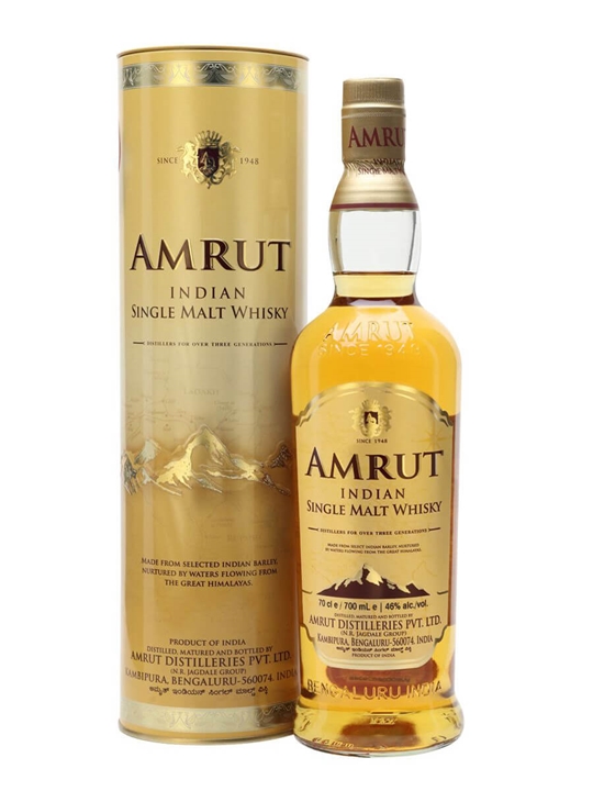 Amrut Single Malt (46%) Indian Single Malt Whisky - Single Malt Review