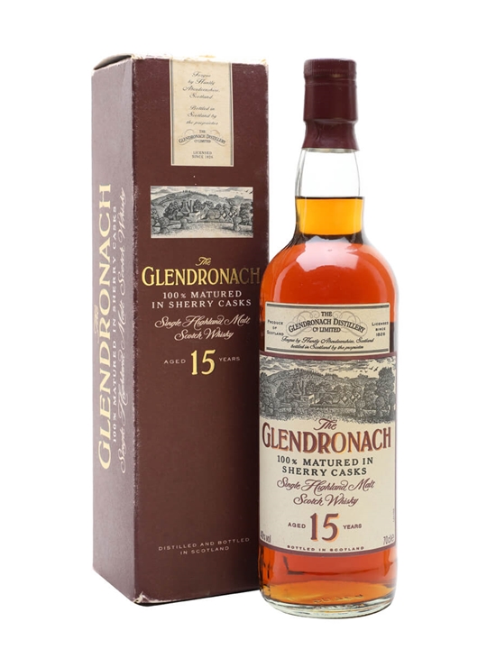 Glendronach 15 Year Old / Sherry Cask / Bot.2000s Highland Whisky - Highland Review