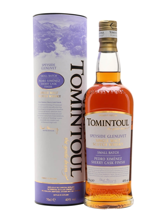 Tomintoul Pedro Ximenez Sherry Cask Finish Speyside Whisky - Speyside Review