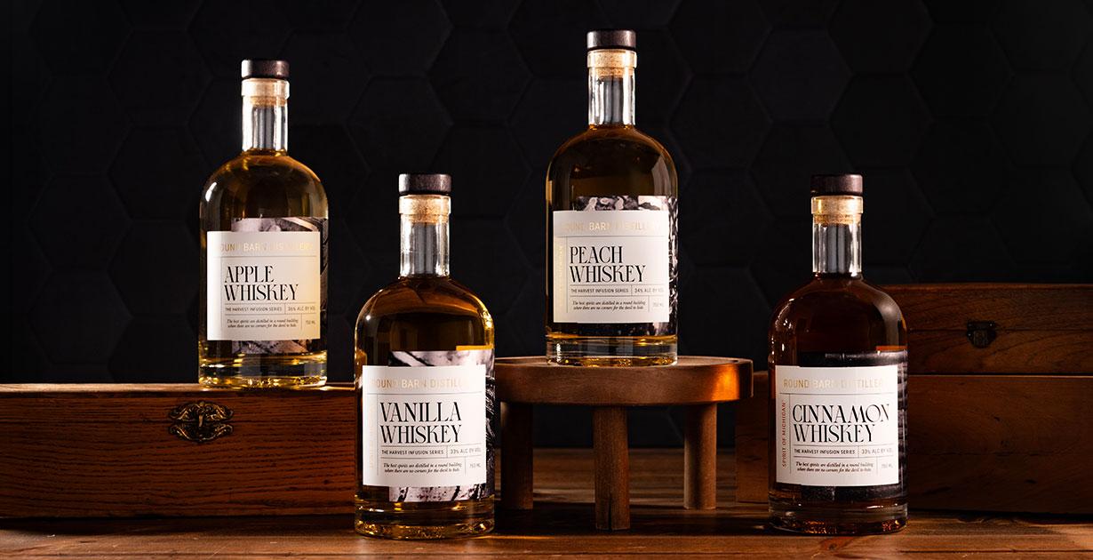 Round Barn Distillery Launches Four Flavored Whiskeys - American Review