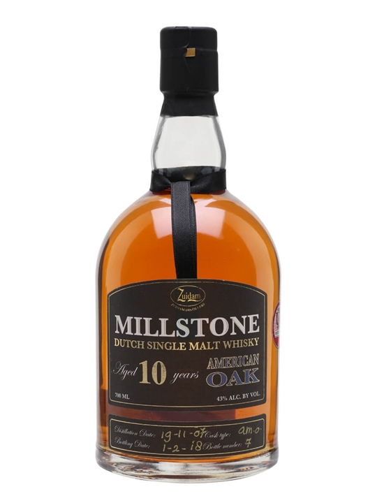 Millstone 2007 / 10 Year Old / American Oak Dutch Single Malt Whisky - Single Malt Review