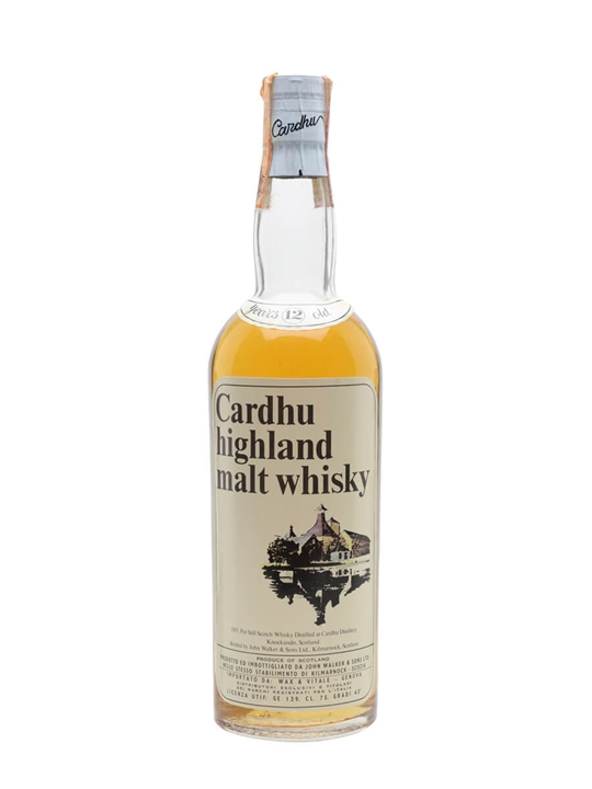 Cardhu 12 Year Old / Bot.1970s Speyside Single Malt Scotch Whisky - Single Malt Review