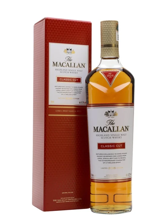 Macallan Classic Cut / 2018 Release Speyside Single Malt Scotch Whisky - Single Malt Review