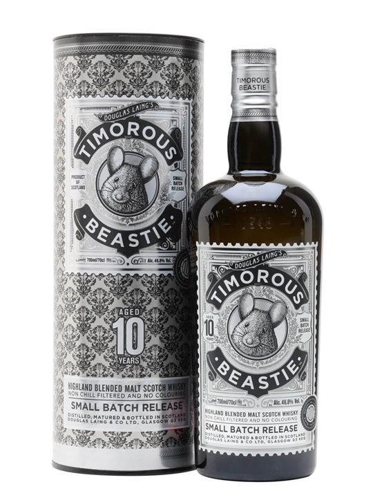 Timorous Beastie 10 Year Old Highland Blended Malt Scotch Whisky - Blended Malt Review