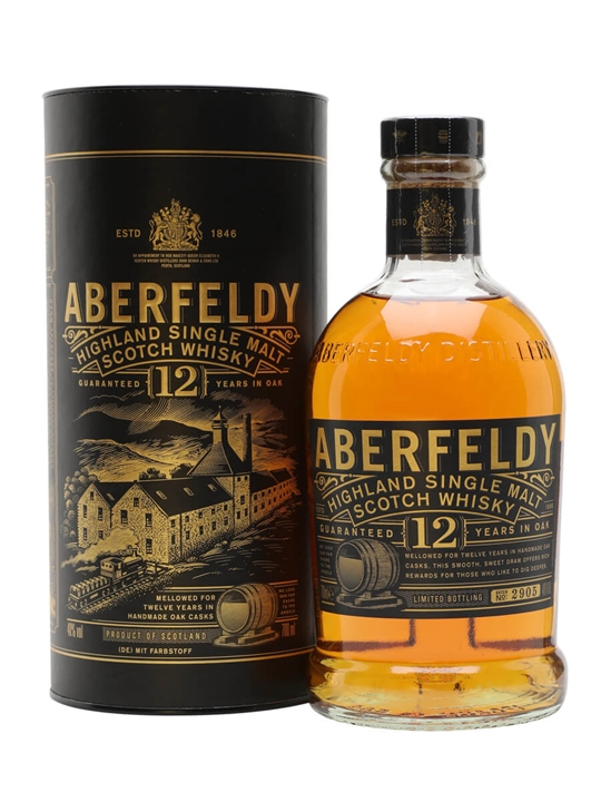 Aberfeldy 12 Year Old Highland Single Malt Scotch Whisky - Single Malt Review