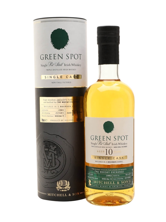Green Spot 2013 / 10 Year Old / Bourbon Cask / Exclusive to The Whisky Exchange - Bourbon Review