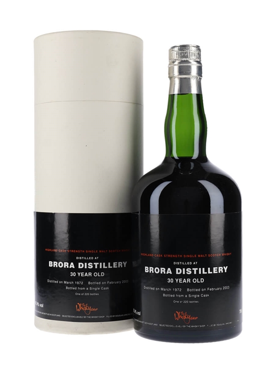 Brora 1972 / 30 Year Old / Sherry Cask / Douglas Laing / For The Whisky Shop Highland Whisky - Highland Review