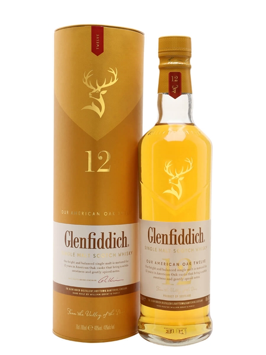 Glenfiddich 12 Year Old / Our American Oak / Kosher Certified Speyside Whisky - Speyside Review