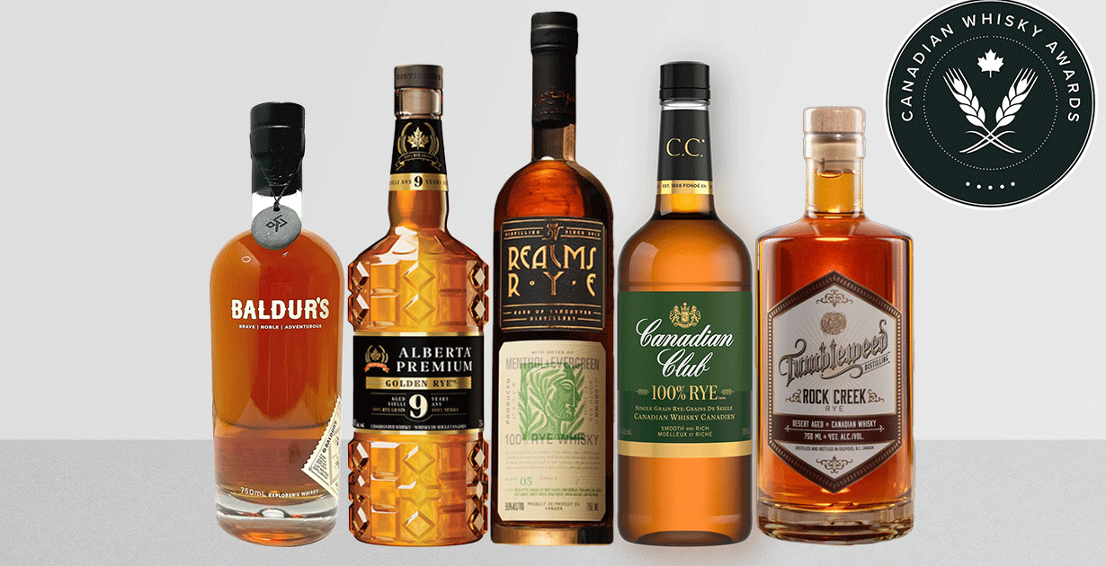 All Rye Whisky Winners From The Canadian Whisky Awards 2026 - Rye Review