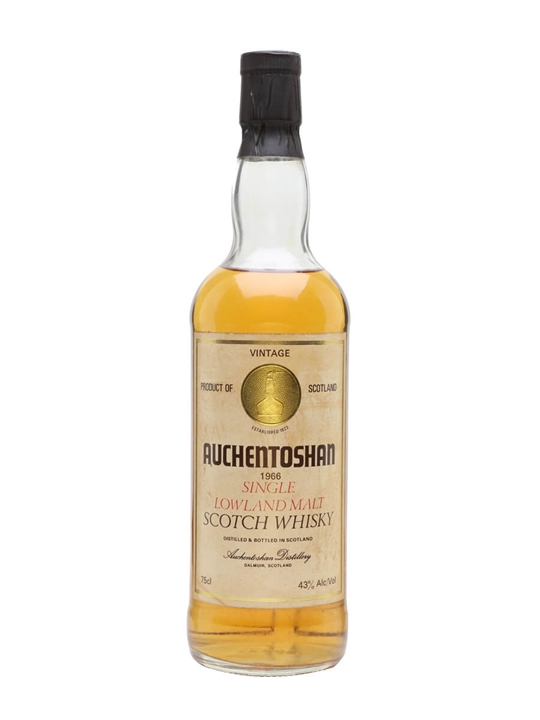 Auchentoshan 1966 / Bot.1980s Lowland Single Malt Scotch Whisky - Single Malt Review