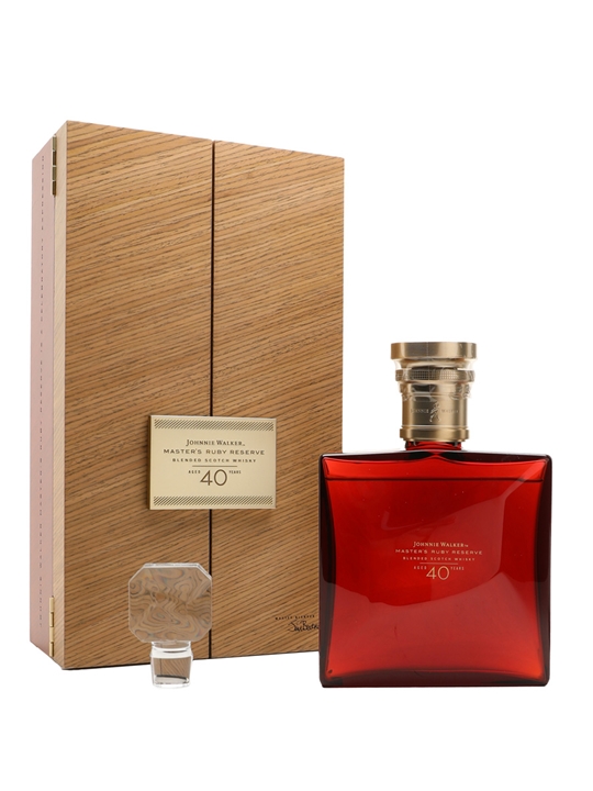 Johnnie Walker Masters Ruby Reserve 40 Year Old Blended Scotch Whisky - Blended Review