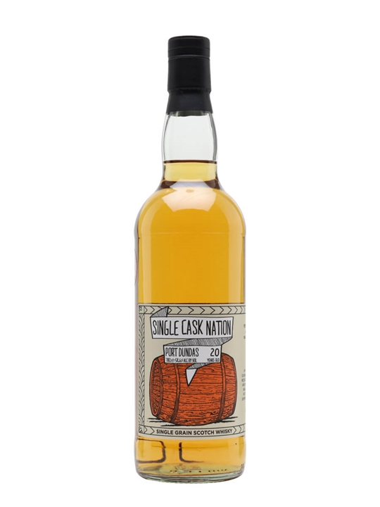 Port Dundas 2000 / 20 Year Old / Single Cask Nation Single Whisky - Single Grain Review