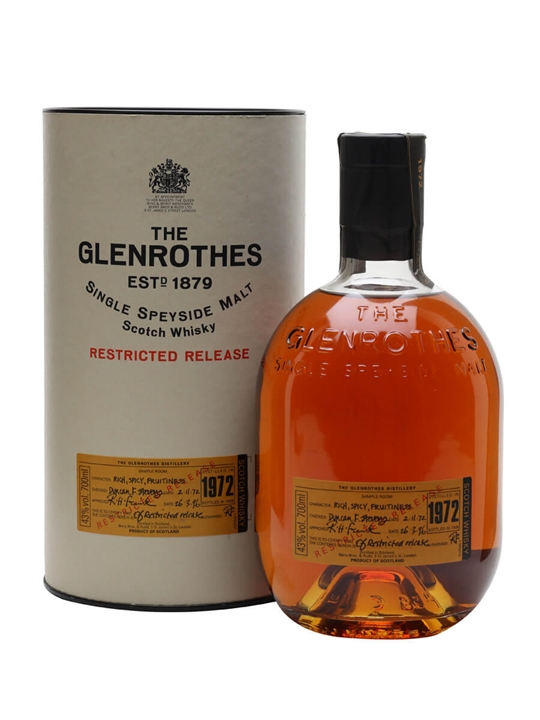 Glenrothes 1972 / 23 Year Old Speyside Single Malt Scotch Whisky - Single Malt Review