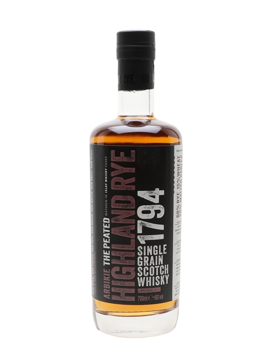 Arbikie The Peated Highland Rye 1794 Single Grain Scotch Whisky Single Whisky - Single Grain Review