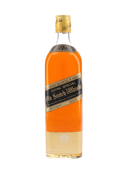 Johnnie Walker Black Label / Extra Special / Bot.1970s Blended Whisky - Blended Review