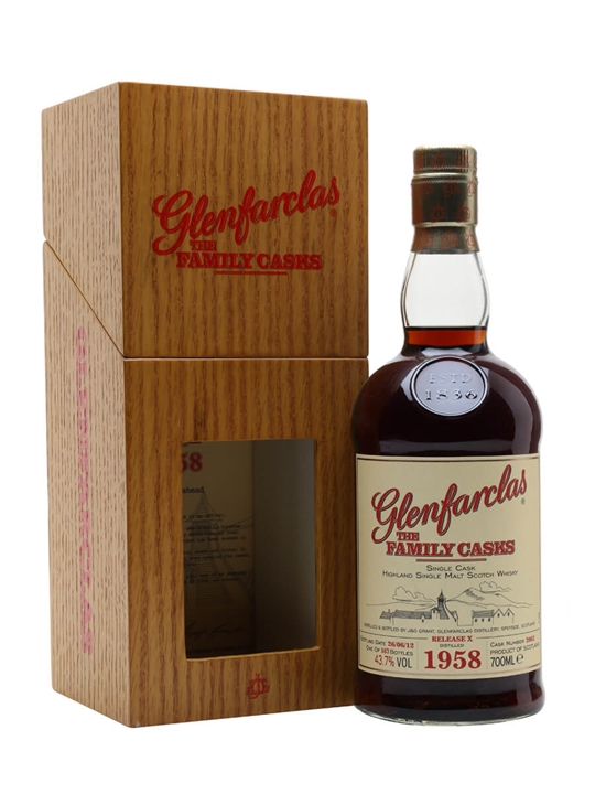 Glenfarclas 1958/ Family Casks X / Sherry Cask #2062 Speyside Whisky - Speyside Review