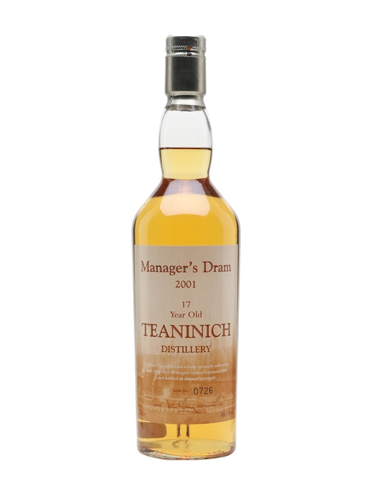Teaninich 17 Year Old / Bot.2001 / Manager's Dram Highland Whisky - Highland Review