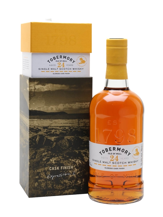 Tobermory 24 Year Old / Oloroso Sherry Finish Island Whisky - Single Malt Review