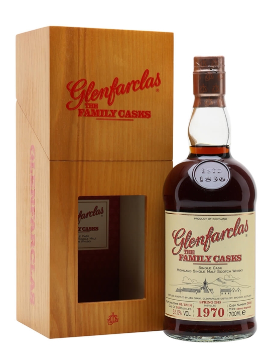 Glenfarclas 1970 / Family Casks S15 / Sherry Cask #2026 Speyside Whisky - Speyside Review