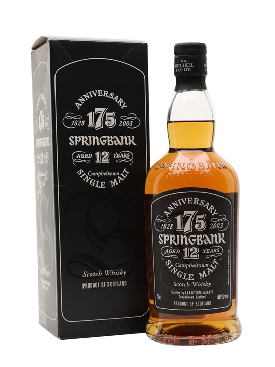 Springbank 175th Anniversary / 12 Year Old Campbeltown Whisky - Campbeltown Review