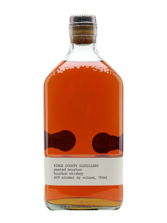 Kings County Peated Bourbon American Bourbon Whiskey - Bourbon Review
