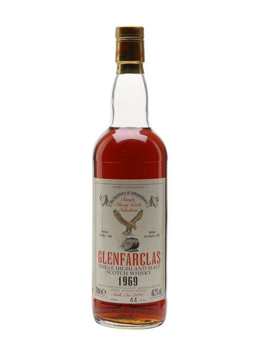 Glenfarclas 1969 / 29 Year Old / Single Sherry Cask #2891 Speyside Whisky - Speyside Review