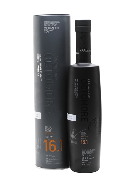 Octomore Edition 16.1 / 5 Year Old / Bourbon Cask / Scottish Barley Islay Whisky - Single Malt Review