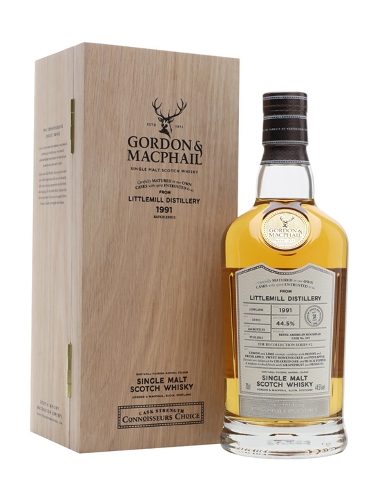 Littlemill 1991 / 31 Year Old / Gordon & MacPhail Connoisseurs Choice Lowland Whisky - Lowland Review