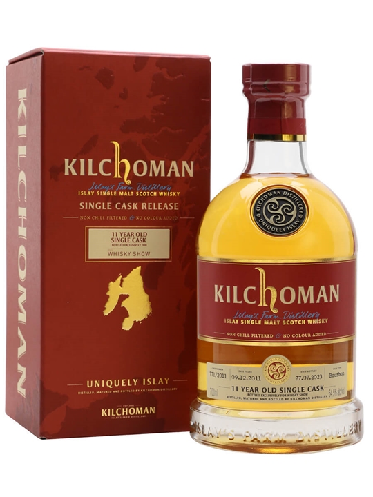 Kilchoman 2011 / 11 Year Old / Whisky Show 2023 Islay Whisky - Bourbon Review