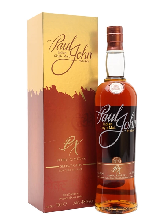 Paul John Pedro Ximenez Select Cask Single Malt Indian Whisky - Single Malt Review