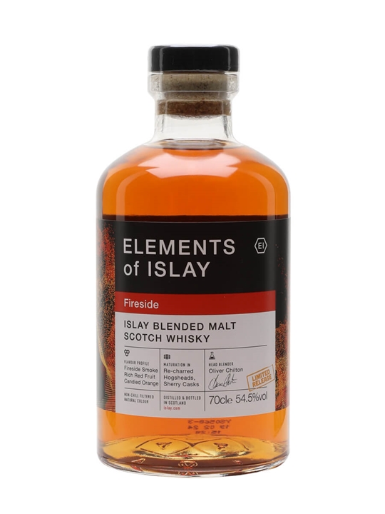 Elements of Islay Fireside Islay Blended Malt Scotch Whisky - Blended Malt Review