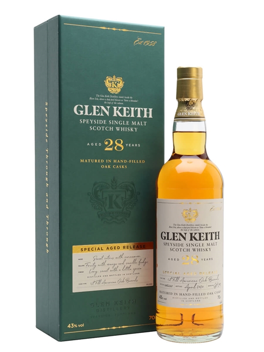 Glen Keith 28 Year Old / Secret Speyside Speyside Whisky - Single Malt Review