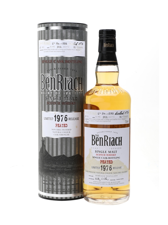 Benriach (Peated) 1976 / 35 Year Old / Cask 8804 Speyside Whisky - Speyside Review