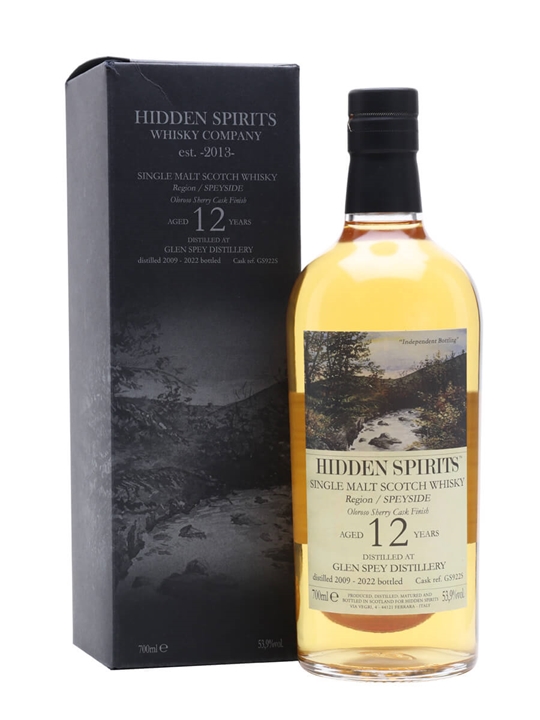 Glen Spey 2009 / 12 Year Old / Hidden Spirits Speyside Whisky - Single Malt Review