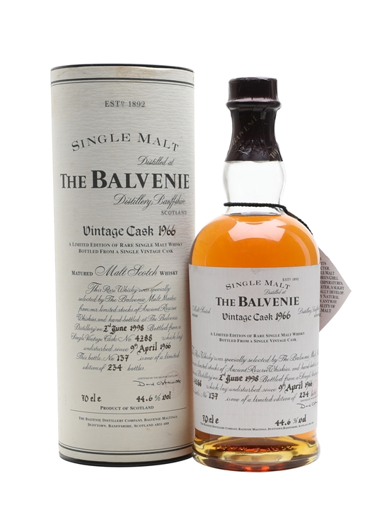 Balvenie 1966 / 32 Year Old / Cask #4288 Speyside Whisky - Speyside Review