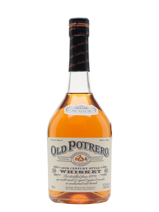 Old Potrero 18th Century Style Rye Spirit - Rye Review