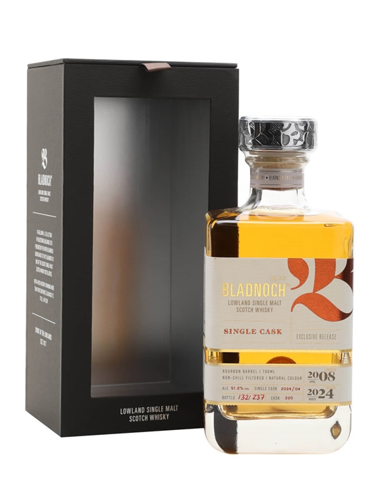 Bladnoch 2008 / 15 Year Old / Bourbon Cask #220 Lowland Whisky - Bourbon Review