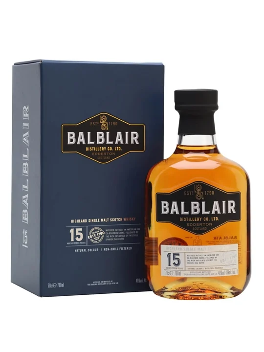 Balblair 15 Year Old Highland Single Malt Scotch Whisky - Single Malt Review
