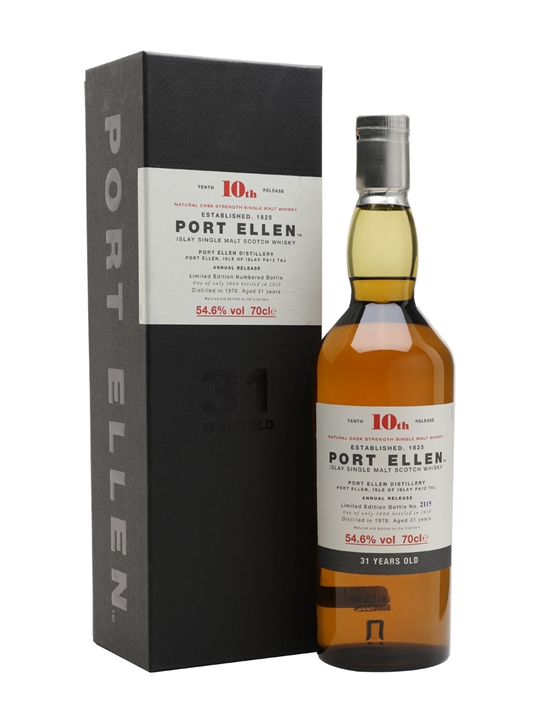 Port Ellen 1978 / 31 Year Old / 10th Release (2010) Islay Whisky - Islay Review