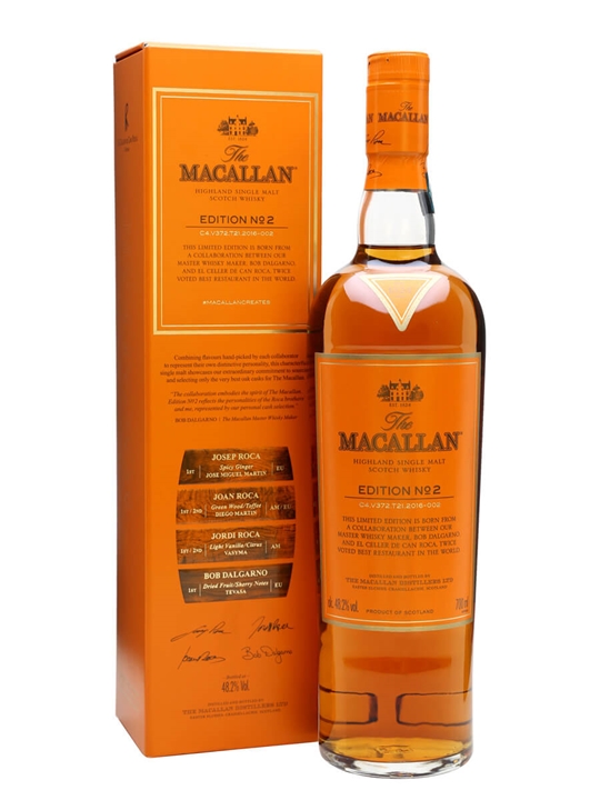 Macallan Edition No.2 Speyside Single Malt Scotch Whisky - Single Malt Review