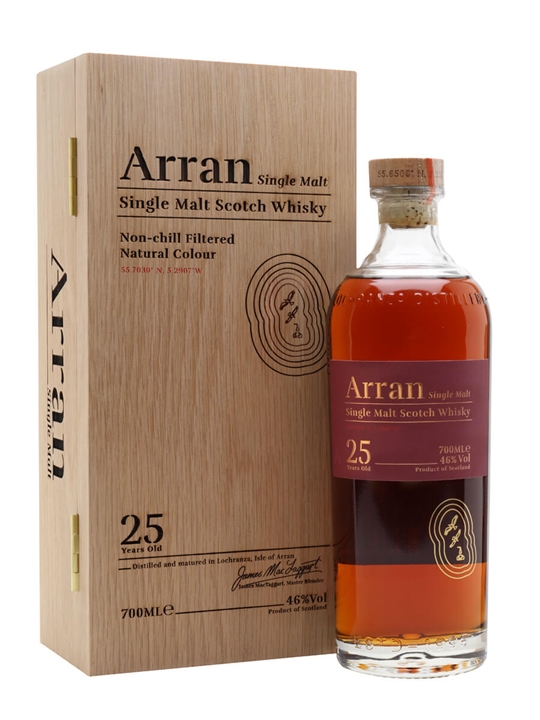Arran 25 Year Old Island Single Malt Scotch Whisky - Single Malt Review