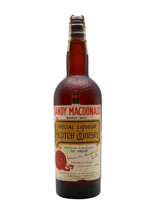Sandy Macdonald / Bot.1940s Blended Malt Scotch Whisky - Blended Malt Review