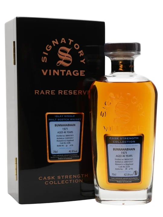 Bunnahabhain 1971 / 46 Year Old / Signatory Islay Whisky - Islay Review