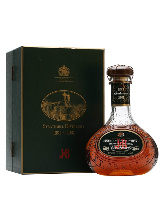 Strathmill Centenary Decanter (1891-1991) Speyside Whisky - Speyside Review