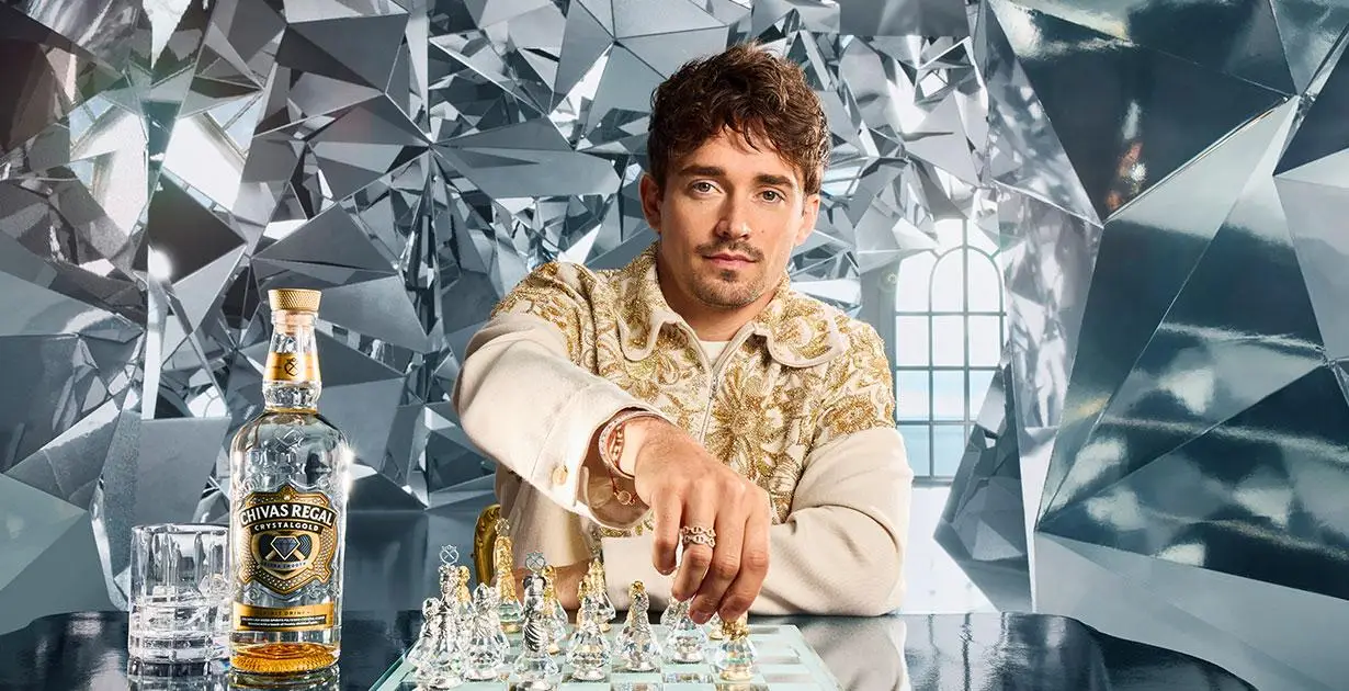 Chivas Regal Launches Crystalgold Spirit Drink With The Help Of Charles Leclerc - American Review